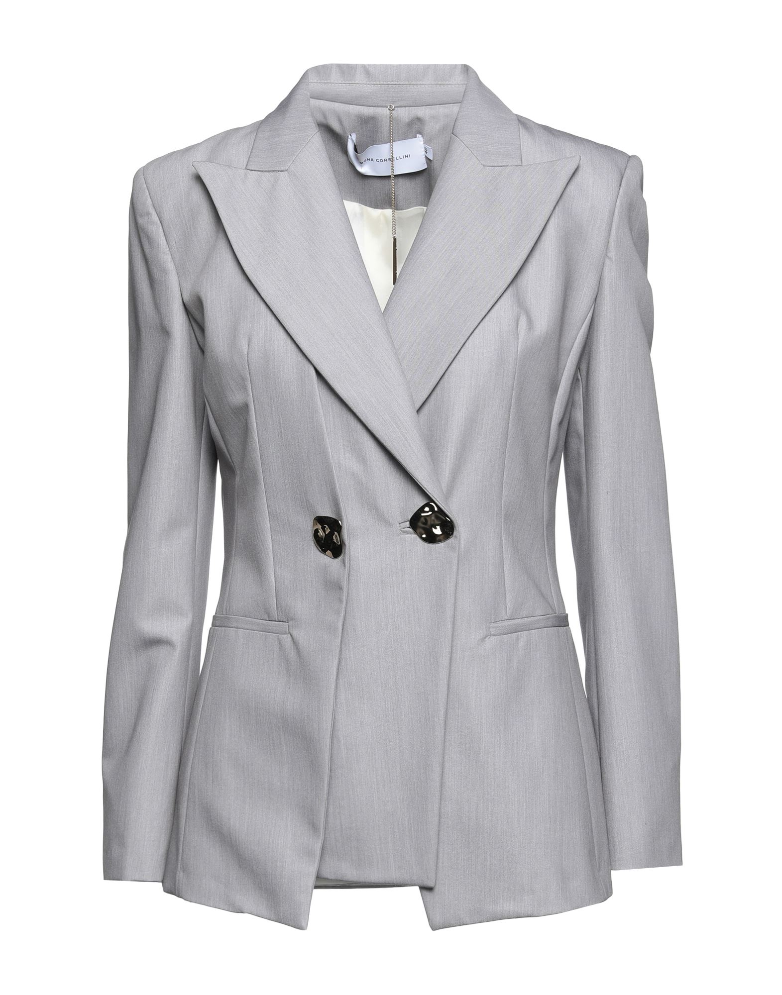 SIMONA CORSELLINI Blazer Damen Grau von SIMONA CORSELLINI