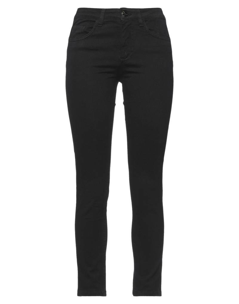 SPACE SIMONA CORSELLINI Jeanshose Damen Schwarz von SPACE SIMONA CORSELLINI