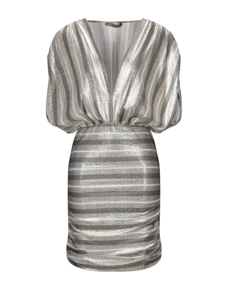 SIMONA CORSELLINI Mini-kleid Damen Gold von SIMONA CORSELLINI