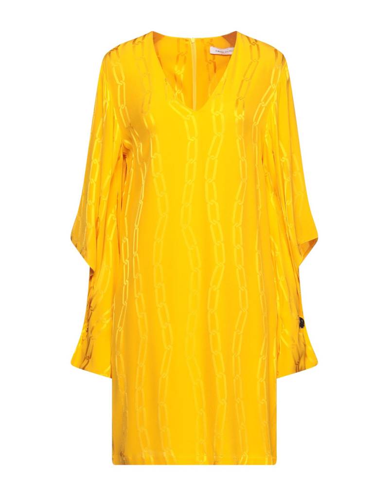 SIMONA CORSELLINI Mini-kleid Damen Orange von SIMONA CORSELLINI