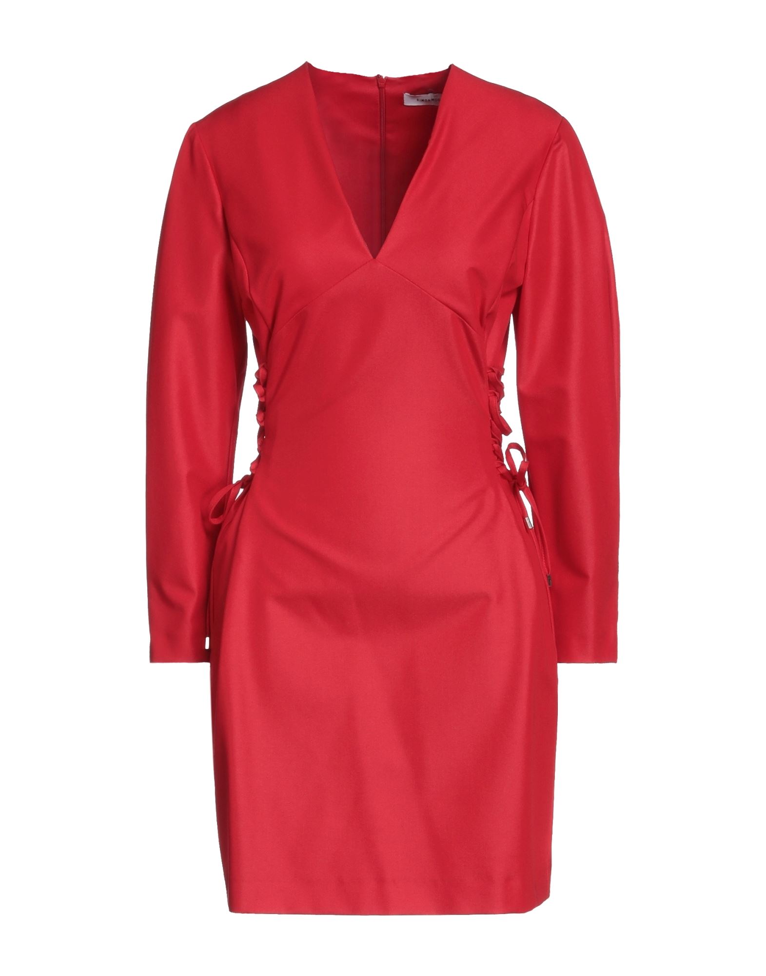 SIMONA CORSELLINI Mini-kleid Damen Rot von SIMONA CORSELLINI