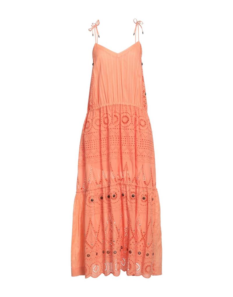 SIMONA CORSELLINI Maxi-kleid Damen Lachs von SIMONA CORSELLINI