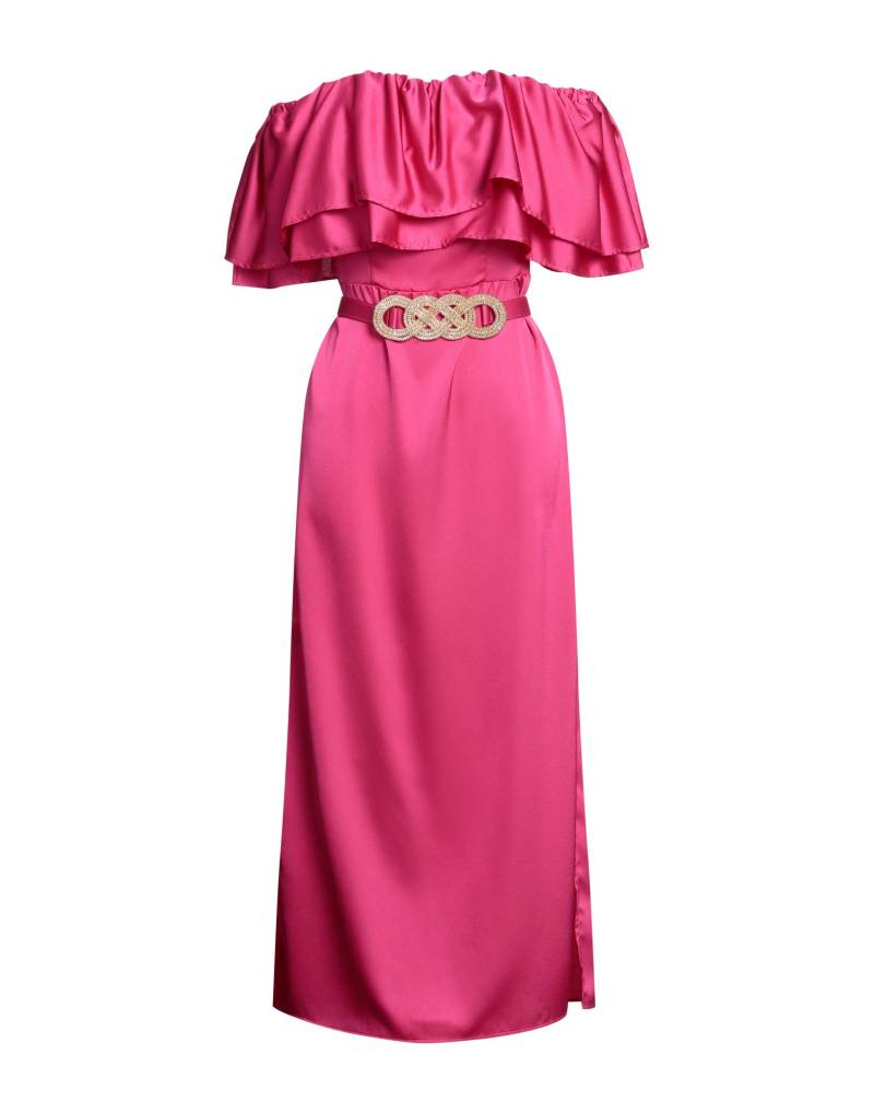 SIMONA CORSELLINI Midi-kleid Damen Fuchsia von SIMONA CORSELLINI