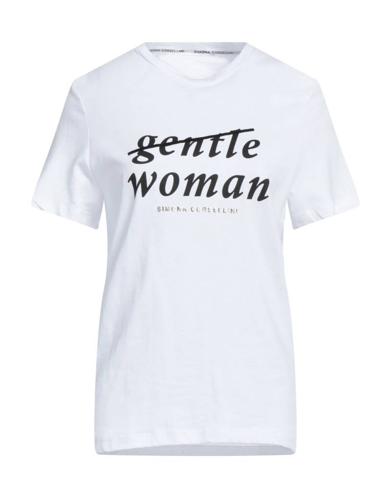 SPACE SIMONA CORSELLINI T-shirts Damen Weiß von SPACE SIMONA CORSELLINI
