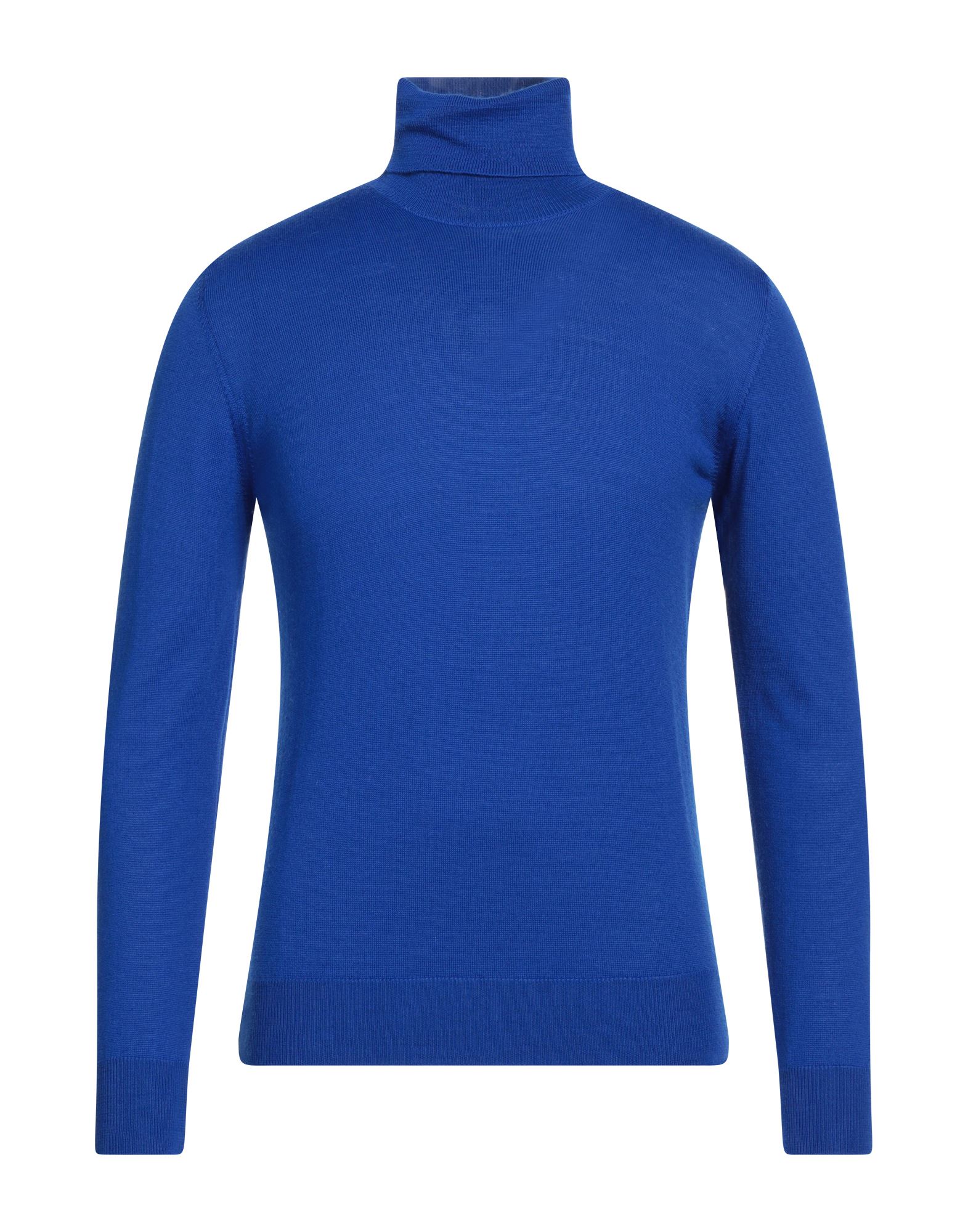 SPADALONGA Rollkragenpullover Herren Königsblau von SPADALONGA