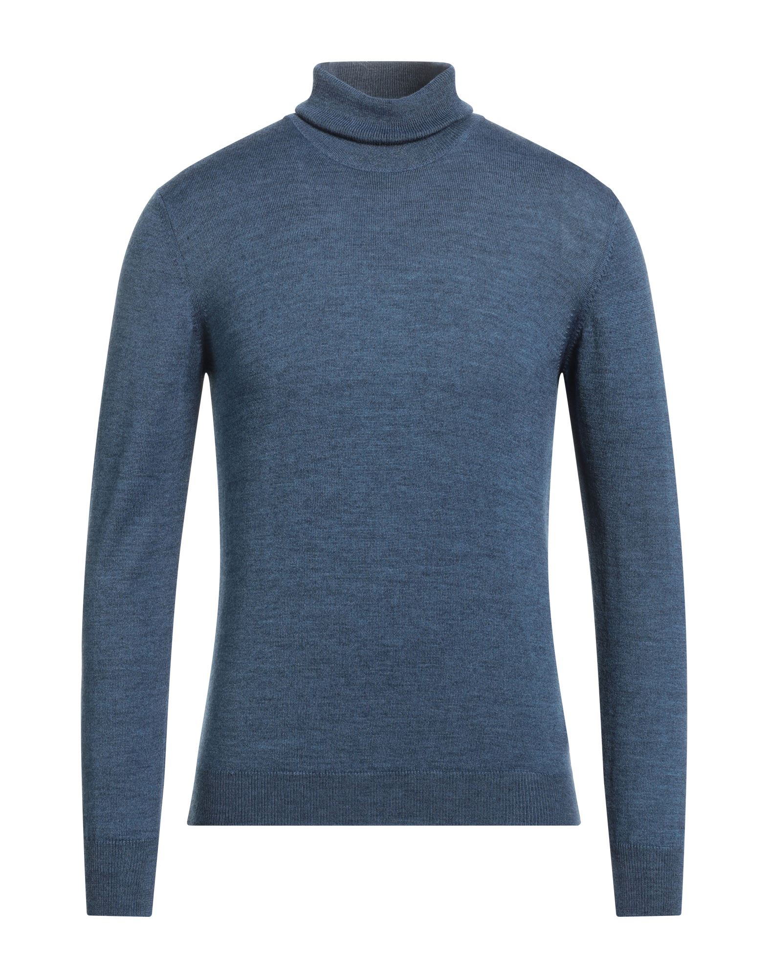 SPADALONGA Rollkragenpullover Herren Taubenblau von SPADALONGA