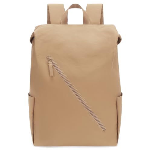 SPAHER 40x30x10cm Lufthansa British Airways Reiserucksack Handgepäck Flugzeug Travel Backpack Rucksack Klein Herren Damen Schulrucksack Wasserdicht 15,6 Zoll Laptop Rucksack Daypack, Khaki von SPAHER