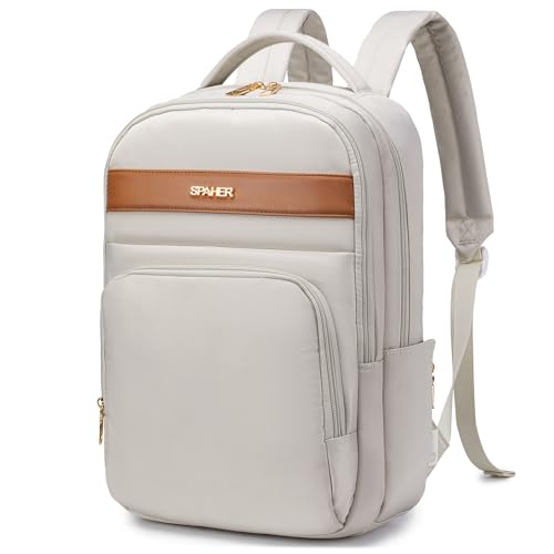 SPAHER 40x30x10cm Lufthansa Reiserucksack Handgepäck Flugzeug Herren Damen Wasserdicht Laptop Rucksack 15,6 Zoll Schulrucksack Business Arbeit Reisen Rucksack Klein Daypack Travel Backpack von SPAHER