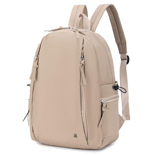 SPAHER British Airways Handgepäck 40x30x15 Ultraleicht 20L Rucksack Handgepäck Flugzeug Reiserucksack 40x30x15 Wasserdicht Klein Carry On Luggage Rucksack Reisetasche Rucksack für Damen Herren Khaki von SPAHER