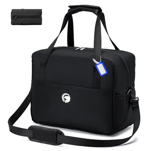 SPAHER Faltbare Reisetasche 40x30x20 Handgepäck für Wizzair, Vueling, Volotea, Eurowings - Handtaschen Organizer, Duffle Bag, Reise Gepäck Koffer von SPAHER