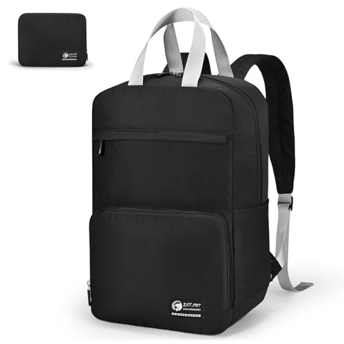 SPAHER Faltbarer Handgepäck Rucksack 40x20x25cm Ryanair Reiserucksack 20L Ultraleicht Rucksack Handgepäck Flugzeug Wasserdichter Weekender Rucksack Kleine Cityrucksack Herren Damen von SPAHER