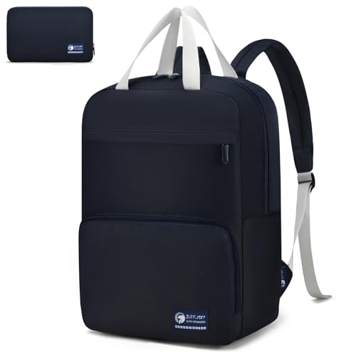 SPAHER Faltbarer Handgepäck Rucksack 40x30x15 British Airways Air France Ultraleicht Reiserucksack 21L Rucksack Handgepäck Flugzeug Wasserdichter Weekender Rucksack Kleine Cityrucksack Herren Damen von SPAHER