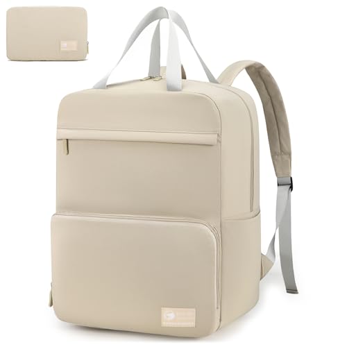 SPAHER Faltbarer Handgepäck Rucksack 40x30x25cm Eurowings Reiserucksack Leicht Handgepäck Flugzeug Weekender Rucksack Kleine 30L Cityrucksack Wasserdichter Herren Damen von SPAHER