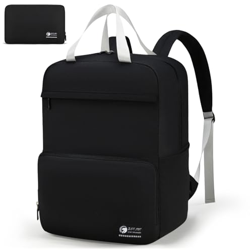 SPAHER Faltbarer Handgepäck Rucksack 40x30x25cm Eurowings Reiserucksack Leicht Handgepäck Flugzeug Weekender Rucksack Kleine 30L Cityrucksack Wasserdichter Herren Damen von SPAHER