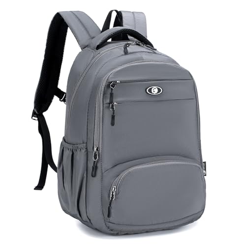 SPAHER Klein Reiserucksack Handgepäck 40x30x15cm British Airways Wasserdicht Rucksack Flugzeug Reisetasche Unter dem Sitz Handgepäck Kabinengepäck Handgepäcksrucksack 20L Herren Damen Grau von SPAHER