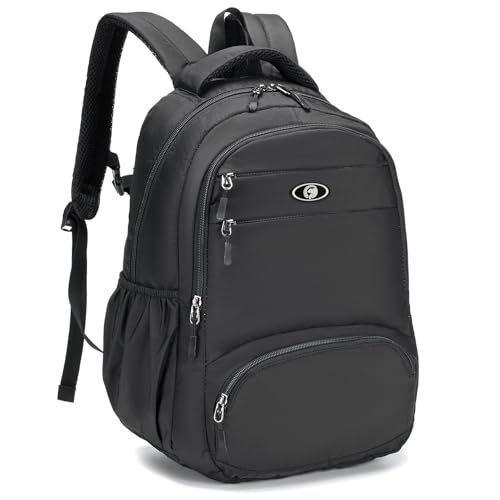 SPAHER Klein Reiserucksack Handgepäck 40x30x15cm British Airways Wasserdicht Rucksack Flugzeug Reisetasche Unter dem Sitz Handgepäck Kabinengepäck Handgepäcksrucksack 20L Herren Damen Schwarz von SPAHER