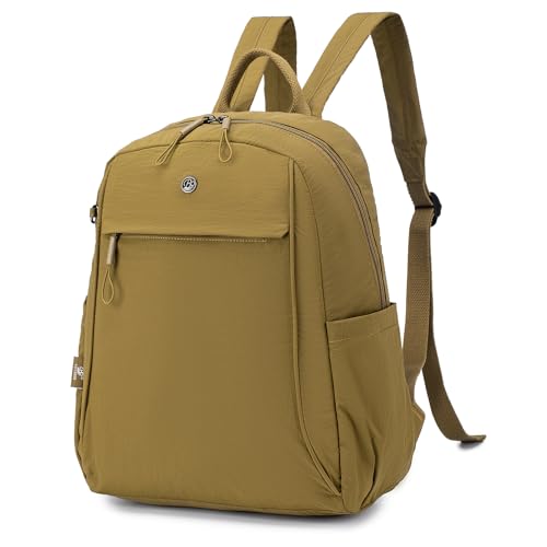 SPAHER Reiserucksack Handgepäck 40x30x15cm British Airways Rucksack Handgepäck Oxford Laptop Rucksack Backpack für Arbeit Reisen Wandern mit Anti Diebstahl Tasche für Damen und Herren Gelb von SPAHER