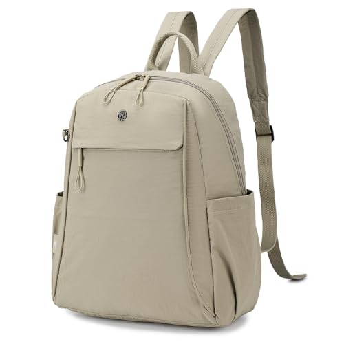 SPAHER Reiserucksack Handgepäck 40x30x15cm British Airways Rucksack Handgepäck Oxford Laptop Rucksack Backpack für Arbeit Reisen Wandern mit Anti Diebstahl Tasche für Damen und Herren Khaki von SPAHER