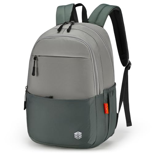 SPAHER Ryanair 40x20x25 Handgepäck Faltbarer Rucksack Ultraleicht Wanderrucksack 20L Rucksack Damen Herren Wasserdicht Backpack Kleiner Daypack Flugzeug Reiserucksack für Outdoor Camping Grün von SPAHER