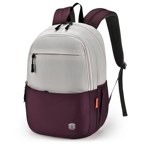 SPAHER Ryanair 40x20x25 Handgepäck Faltbarer Rucksack Ultraleicht Wanderrucksack 20L Rucksack Damen Herren Wasserdicht Backpack Kleiner Daypack Flugzeug Reiserucksack für Outdoor Camping Rot von SPAHER