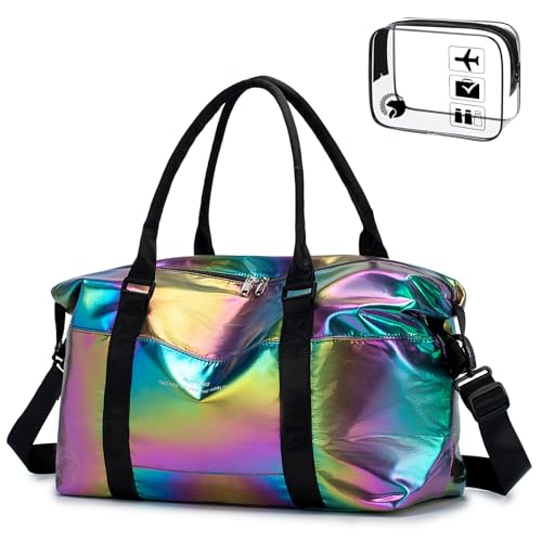 SPAHER Sporttasche Groß Damen Herren, Reisetasche Faltbare, Wasserdicht Weekender Gym Travel Duffle Bag Handgepäck Tasche Trainingstasche Schwimmtasche Fitnesstasche für Reisen, Sport Schwarz SPAHER Sporttasche Groß Damen Herren, Reisetasche Faltbare, Wasserdicht Weekender Gym Travel Duffle Bag Handgepäck Tasche Trainingstasche Schwimmtasche Fitnesstasche für Reisen, Sport Schwarz von SPAHER