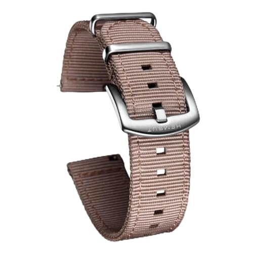 SPAKAMTZTK Black Orange Watch Bands Schnellfreie militärische Nylon -Uhr -Gurte und schwere gebürstete Schnalle 18mm 20 mm 22 mm 24 mm Uhrenarmband(KHAQI,22mm) von SPAKAMTZTK