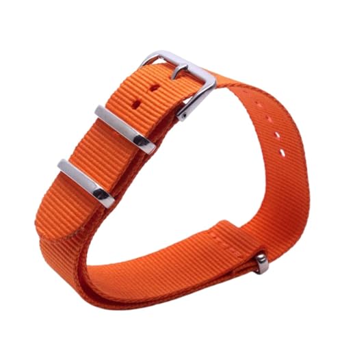 SPAKAMTZTK Klassische starke Armbandarmee grüne Militärstoff Nylon Uhrenbandbänder gewebt Uhrenarmband(3,24MM) von SPAKAMTZTK
