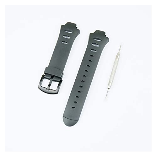 SPAKAMTZTK Sehen Sie Accessoires Gummibänder an SS0S4723000 Kompatibel for Suunto Kompatibel for Beobachter SR x6HRM DEC19 P45 18 Apr23 3 0AP0 Herren Uhrenarmband(Black buckle5) von SPAKAMTZTK
