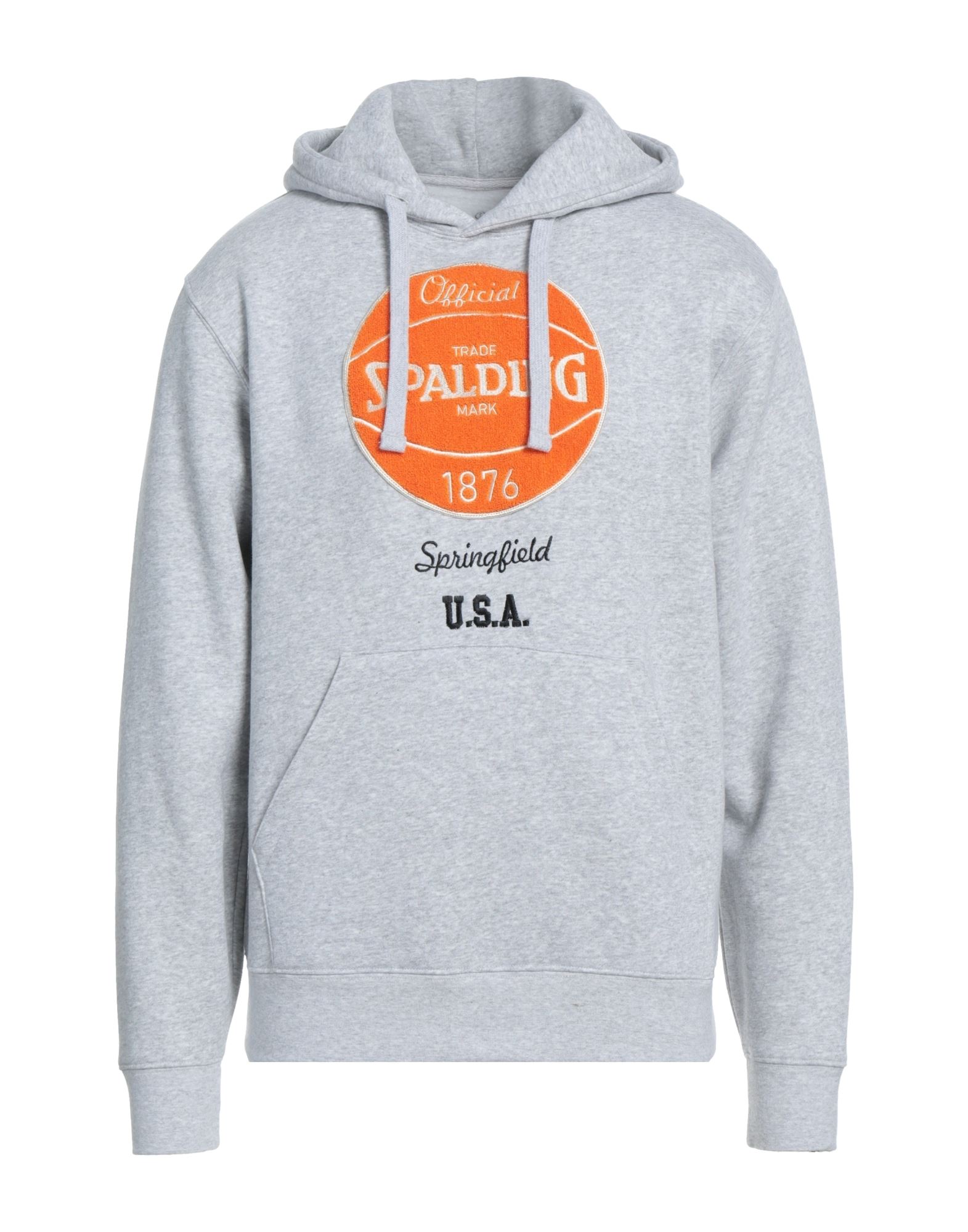 SPALDING Sweatshirt Herren Grau von SPALDING