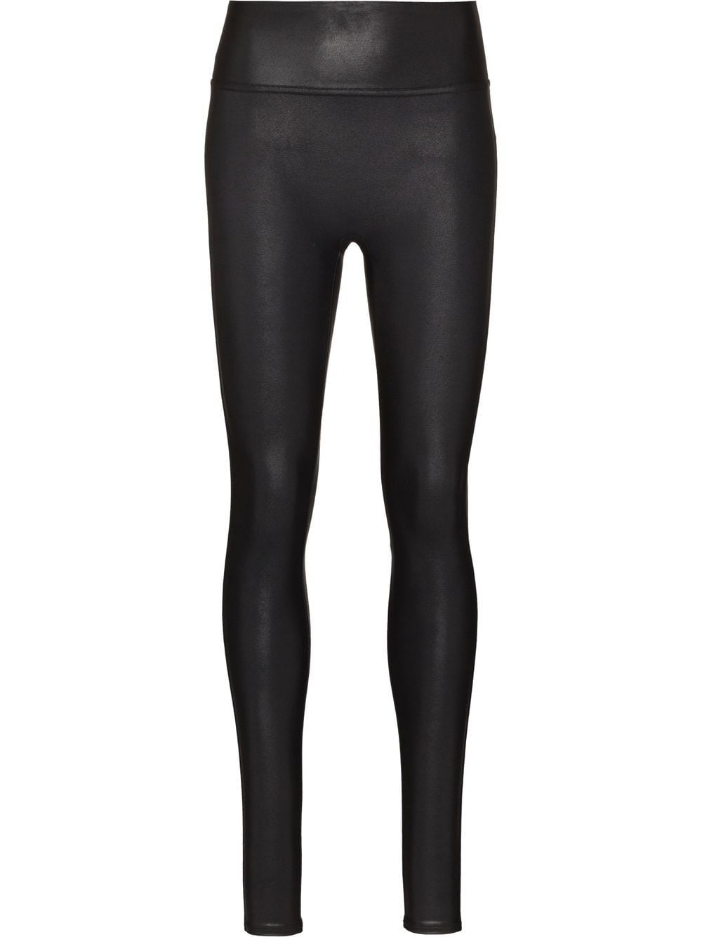 SPANX Leggings in Lederoptik - Schwarz von SPANX