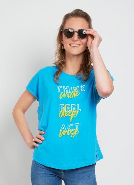 SPARKLES OF LIGHT Boxy Shirt | THINK FEEL ACT von SPARKLES OF LIGHT