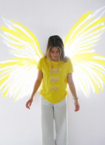 SPARKLES OF LIGHT Boxy Shirt | THINK FEEL ACT von SPARKLES OF LIGHT