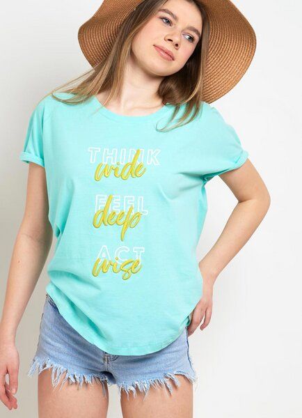 SPARKLES OF LIGHT Boxy Shirt | THINK FEEL ACT von SPARKLES OF LIGHT