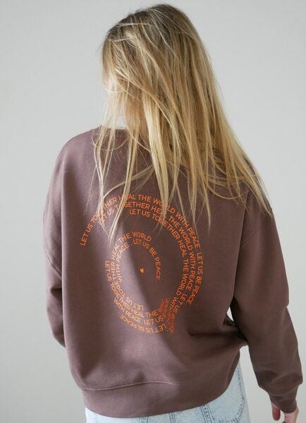 SPARKLES OF LIGHT Sweatshirt | LET US BE PEACE von SPARKLES OF LIGHT