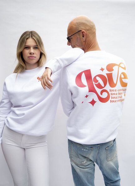 SPARKLES OF LIGHT Unisex Sweatshirt | LOVE CONNECTS von SPARKLES OF LIGHT