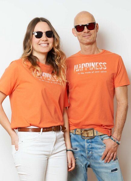 SPARKLES OF LIGHT Yoga Shirt | HAPPINESS von SPARKLES OF LIGHT