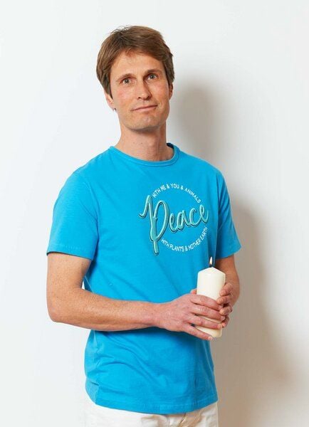 SPARKLES OF LIGHT Yoga Shirt | PEACE WITH YOU & ME von SPARKLES OF LIGHT