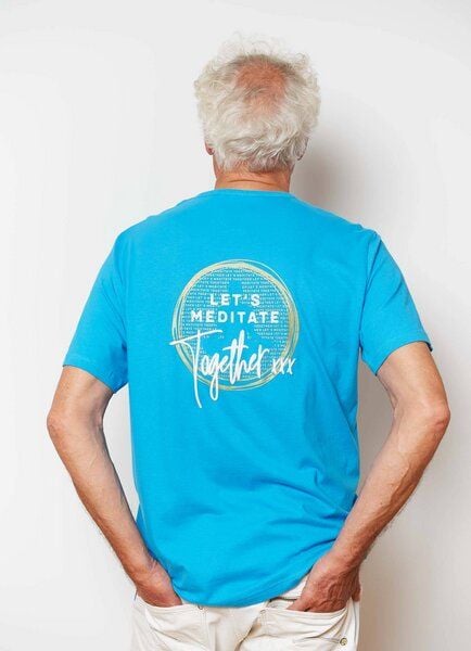 SPARKLES OF LIGHT Yoga Shirt | LET'S MEDITATE TOGETHER von SPARKLES OF LIGHT