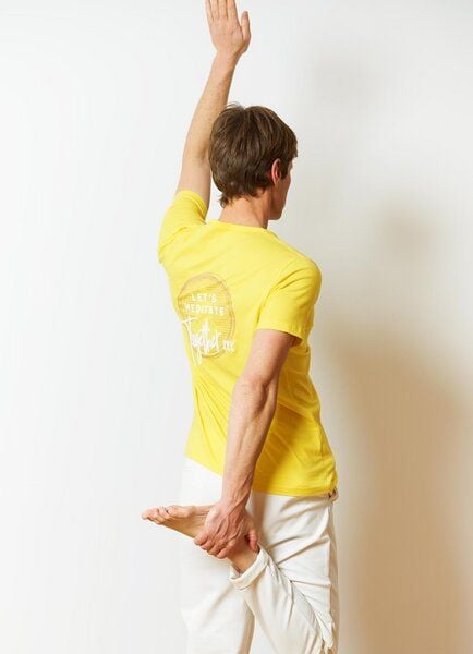 SPARKLES OF LIGHT Yoga Shirt | LET'S MEDITATE TOGETHER von SPARKLES OF LIGHT