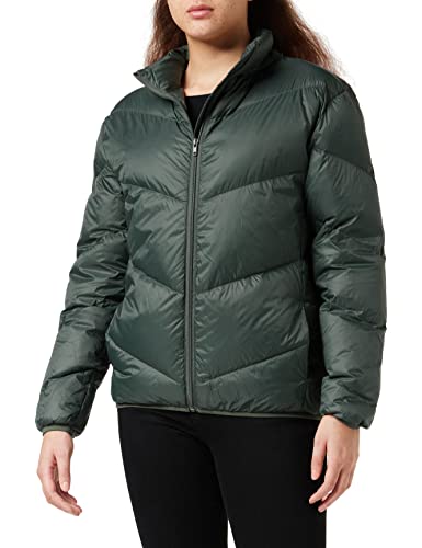 SPARKZ COPENHAGEN Damen AVA Puff Short Jacke, Grün (Evergreen 858), 34 (Herstellergröße: Small) von SPARKZ COPENHAGEN