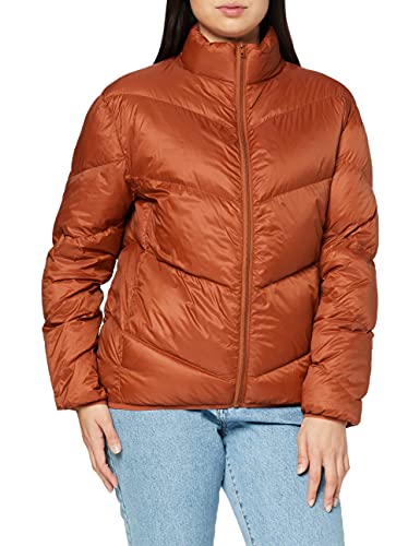 SPARKZ COPENHAGEN Damen AVA Puff Short Jacke, Rot (Dark Sienna 269), 38 (Herstellergröße: Large) von SPARKZ COPENHAGEN