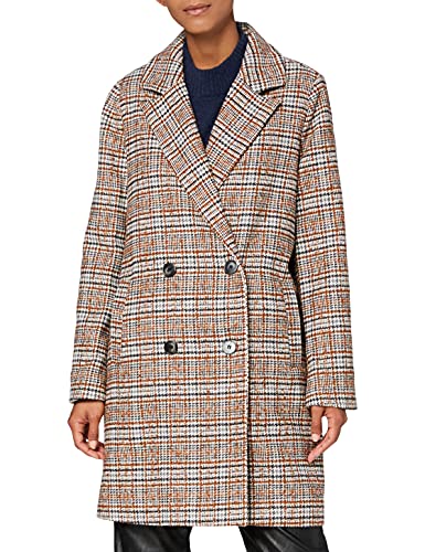 SPARKZ COPENHAGEN Damen Anna Coat Mantel, Braun (Chestnut 267), 38 (Herstellergröße: Large) von SPARKZ COPENHAGEN