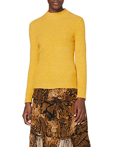 SPARKZ COPENHAGEN Damen Cora Turtleneck Pullover, Sonnenblume, L von SPARKZ COPENHAGEN