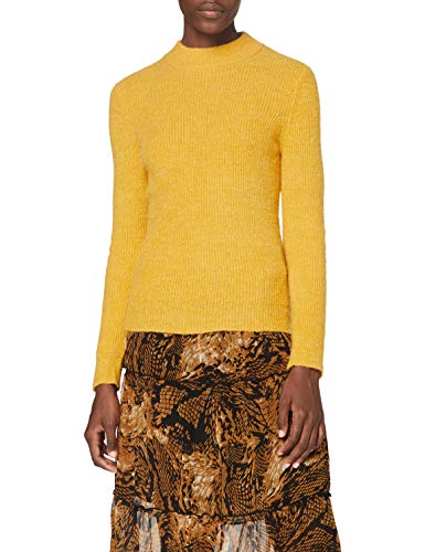 SPARKZ COPENHAGEN Damen Cora Turtleneck Pullover, Sonnenblume, S von SPARKZ COPENHAGEN