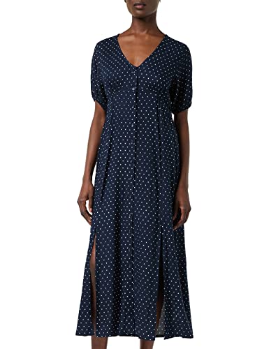 SPARKZ COPENHAGEN Damen Idun Midi Dress Kleid, Marine, M SPARKZ COPENHAGEN Damen Idun Midi Dress Kleid, Marine, M von SPARKZ COPENHAGEN