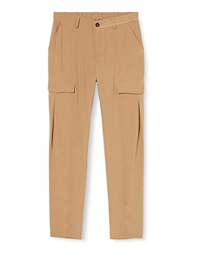 SPARKZ COPENHAGEN Damen Ina Pants Hose, Kamel, M von SPARKZ COPENHAGEN