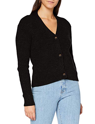 SPARKZ COPENHAGEN Damen Kalista Cardigan Strickjacke, Black, M von SPARKZ COPENHAGEN