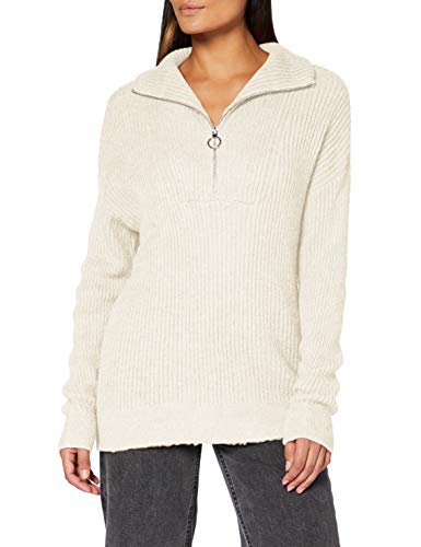 SPARKZ COPENHAGEN Damen Kap Knit Pullover, Raw White, M von SPARKZ COPENHAGEN