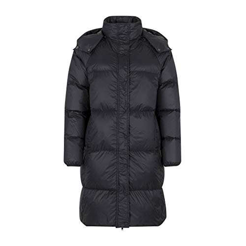 SPARKZ COPENHAGEN Damen Kay Midi Down Coat Daunenmantel, Black, L von SPARKZ COPENHAGEN