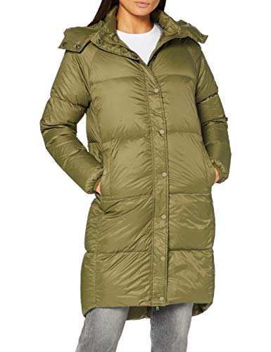 SPARKZ COPENHAGEN Damen Kay Midi Down Coat Daunenmantel, Khaki Green, XL von SPARKZ COPENHAGEN